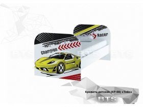 Кровать детская Тойс Champion КР-08 (BTS) в Кирзе - kirza.mebel-nsk.ru | фото