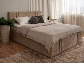 Кровать двуспальная 1,4м с подъем. мех. Леванте в Кирзе - kirza.mebel-nsk.ru | фото