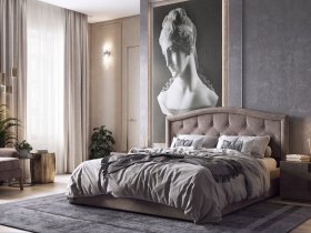 Кровать двуспальная 1,8м Верона-2 в Кирзе - kirza.mebel-nsk.ru | фото