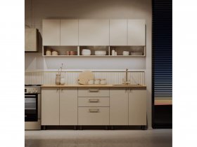 Кухонный гарнитур Орма 2,0м в Кирзе - kirza.mebel-nsk.ru | фото