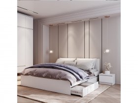 Модульная спальня Симпл в Кирзе - kirza.mebel-nsk.ru | фото