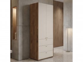 Шкаф двухстворчатый c ящиками Орма в Кирзе - kirza.mebel-nsk.ru | фото