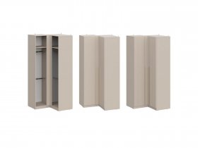 Шкаф угловой (ШК50+ШК75+планка) Эккервуд (меланж) в Кирзе - kirza.mebel-nsk.ru | фото