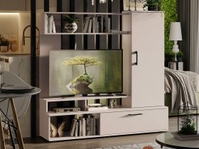 Стенка «Сиена» (кашемир) в Кирзе - kirza.mebel-nsk.ru | фото